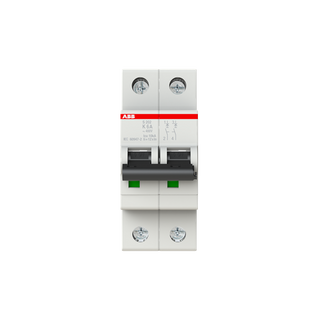 ABB S202-K6 2 POLE 6 AMP MINI CIRCUIT BREAKER