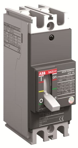 A1A015TW-2 ABB CIRCUIT BREAKER 100TMF 15-400 2P F F UL